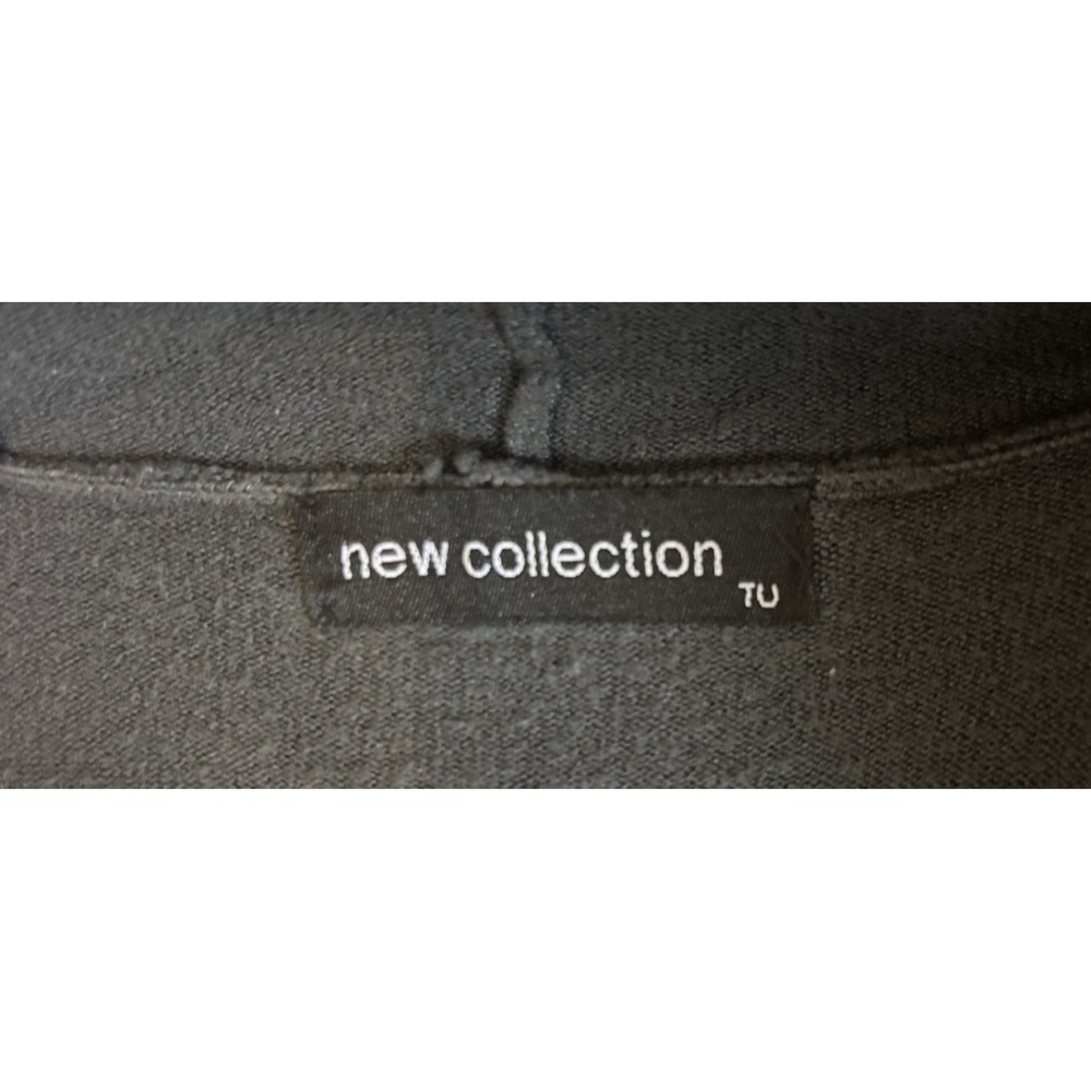 New Collection Hoodie Women's Gray Leopard Print with Gold Foil Accents & Gilt - Picture 16 of 16